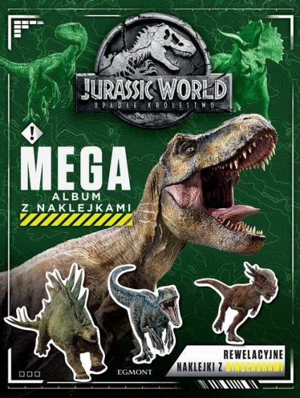 Jurassic World 2 Megaalbum z naklejkami - Katrina Pallant | okładka