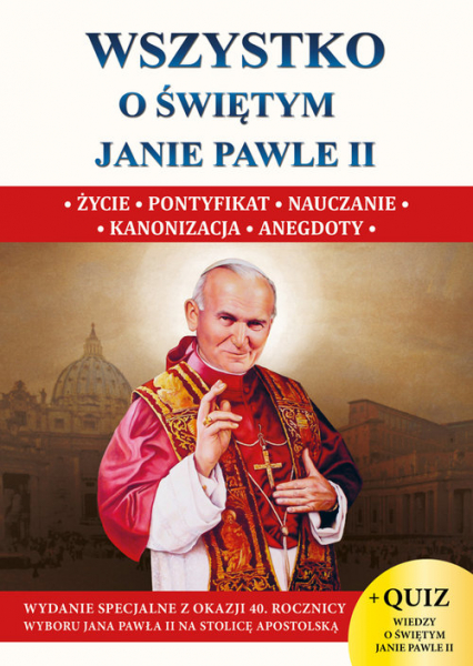 Wszystko o św. Janie Pawle II - Borek Wacław Stefan | okładka