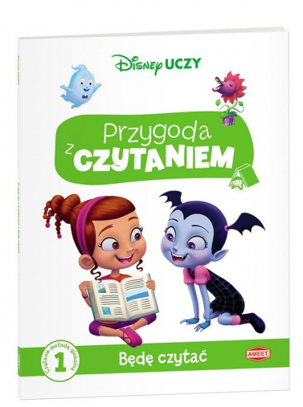 Disney Uczy Vampirina Przygoda z czytaniem Będę czytać -  | okładka