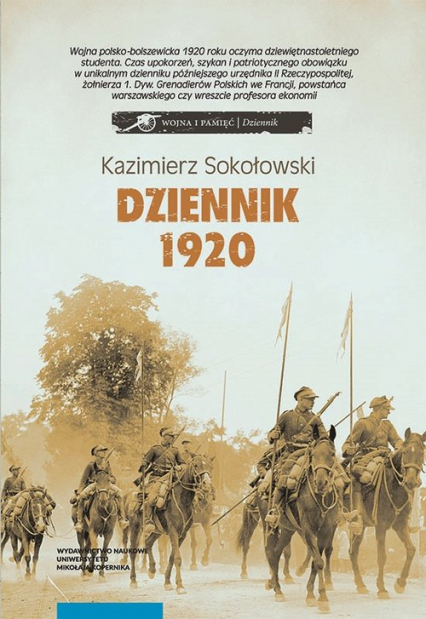 Dziennik 1920 - Kazimierz Sokołowski | okładka