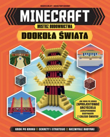 Minecraft Mistrz budownictwa Dookoła świata -  | okładka