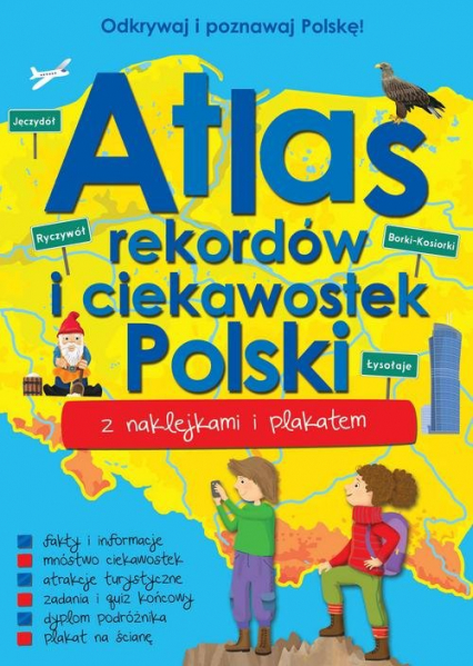 Atlas rekordów i ciekawostek Polski -  | okładka