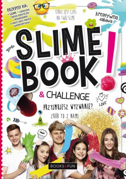 Slime Book and Challenge - Jolanta Kusz | okładka
