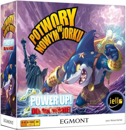 Power Up Doładowanie Dodatek do gry Potwory w Nowym Jorku -  | okładka