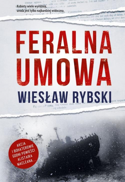 Feralna umowa - Wiesław Rybski | okładka