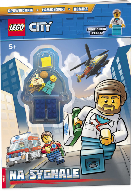 Lego City Na sygnale LMJ-16 -  | okładka