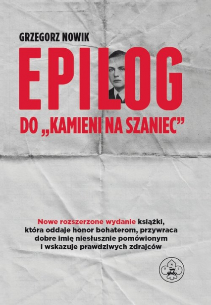 Epilog do - Grzegorz Nowik | okładka