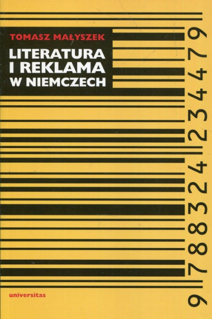 Literatura i reklama w Niemczech - Tomasz Małyszek | okładka