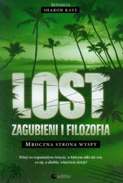 Lost Zagubieni i filozofia Mroczna strona wyspy -  | okładka