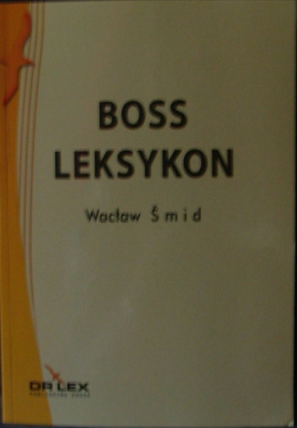 BOSS Leksykon - Wacław Smid | okładka
