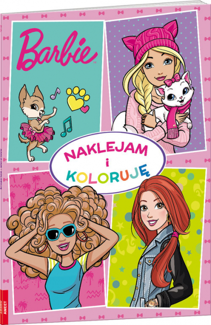 Barbie Naklejam i koloruję NAK-103 -  | okładka