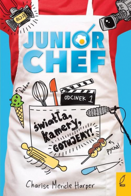 JuniorChef Światła, kamery, gotujemy! Tom 1 - Harper Charise Mericle | okładka