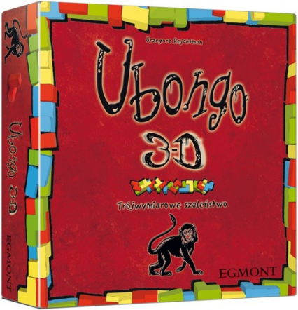 Ubongo 3D - Grzegorz Rejchtman | okładka