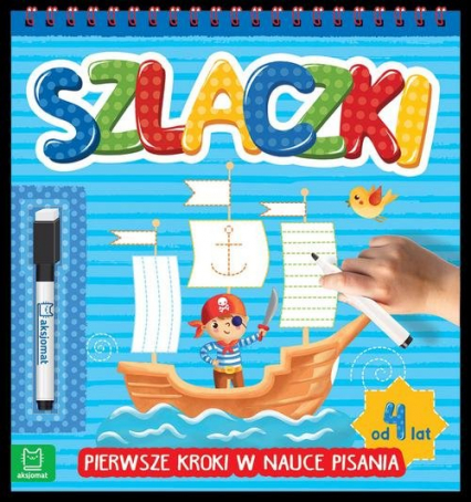 Szlaczki Pierwsze kroki w nauce pisania od 4 lat - | okładka