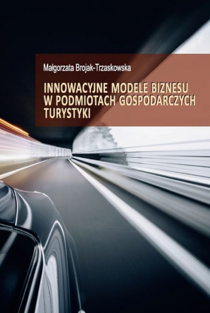 Innowacyjne modele biznesu w podmiotach gospodarczych turystyki - Brojak-Trzaskowska Małgorzata | okładka