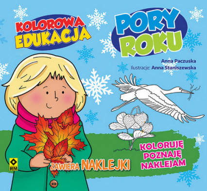 Kolorowa edukacja Poru roku - Anna Paczuska | okładka