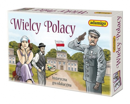 Wielcy Polacy Historyczna gra edukacyjna -  | okładka