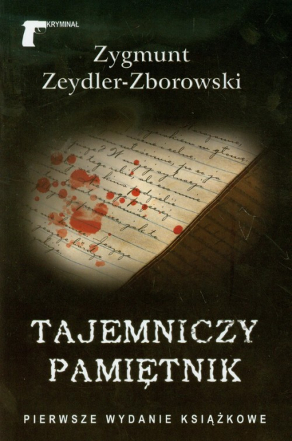 Tajemniczy pamiętnik - Zeydler Zborowski Zygmunt | okładka