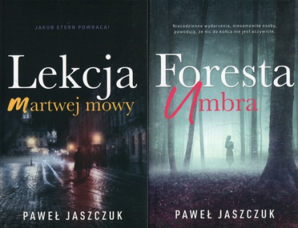 Foresta Umbra / Lekcja martwej mowy Pakiet - Paweł Jaszczuk | okładka