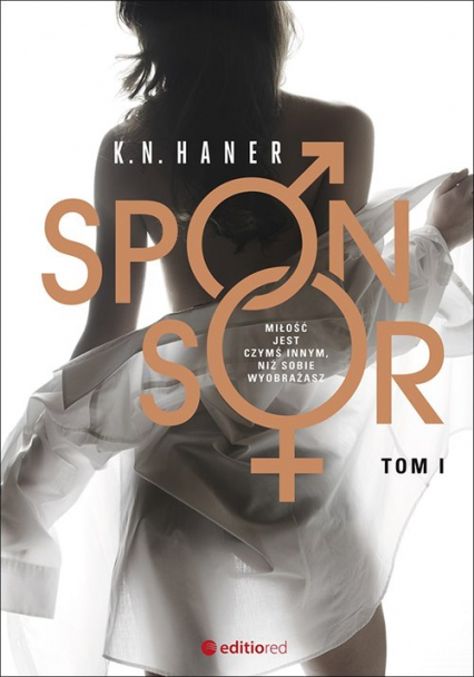 Sponsor. Tom 1 - K.N. Haner | okładka
