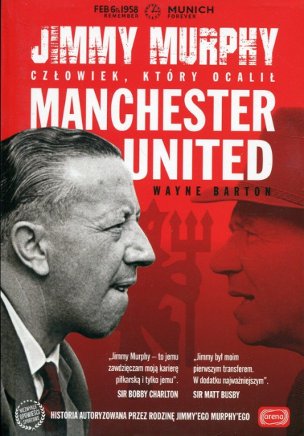 Jimmy Murphy Człowiek, który ocalił Manchester United - Wayne Barton | okładka
