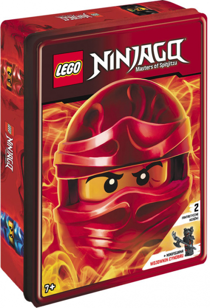 Lego Ninjago Zestaw książek z klockami Z TIN-6702 -  | okładka