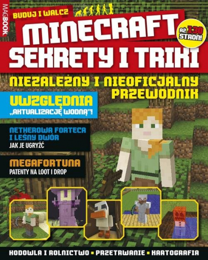 Minecraft Sekrety i triki Buduj i walcz -  | okładka