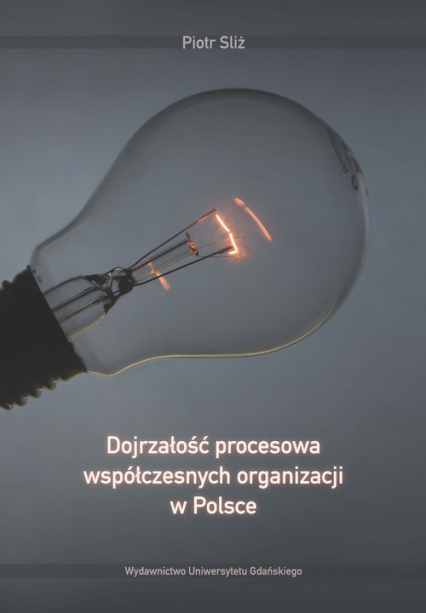 Dojrzałość procesowa współczesnych organizacji w Polsce - Piotr Sliż | okładka