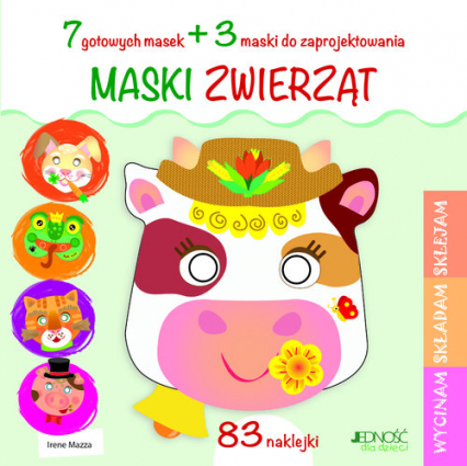 Maski zwierząt - Irene Mazza | okładka