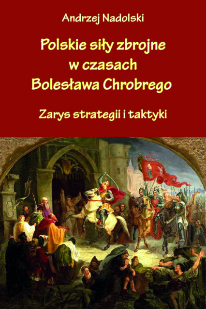 Polskie siły zbrojne w czasach Bolesława Chrobrego Zarys strategii i taktyki - Andrzej Nadolski | okładka