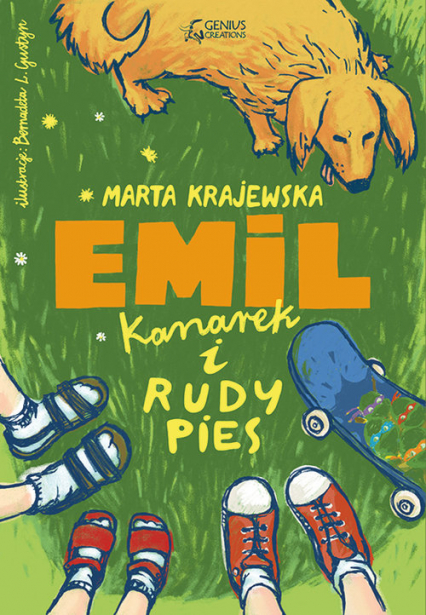 Emil, kanarek i rudy pies - Krajewska Marta | okładka