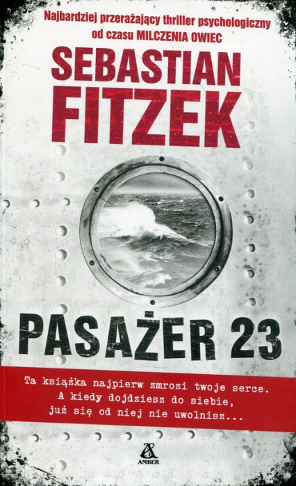 Pasażer 23 - Sebastian Fitzek | okładka
