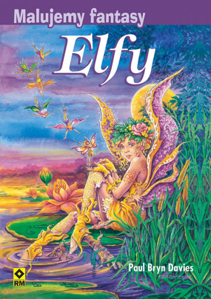 Malujemy fantasy Elfy - Bryn Davies Paul | okładka