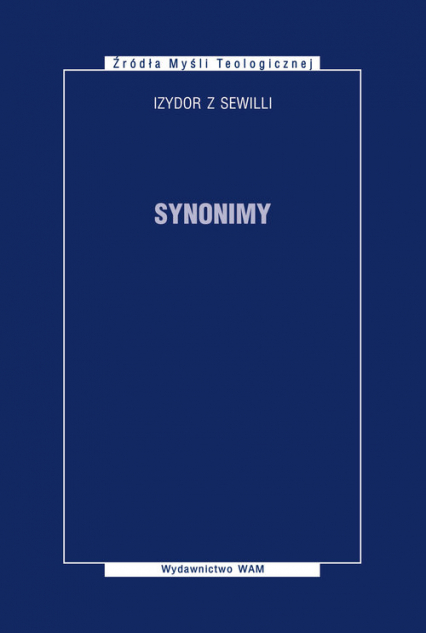 Synonimy - Izydor z Sewilli | okładka