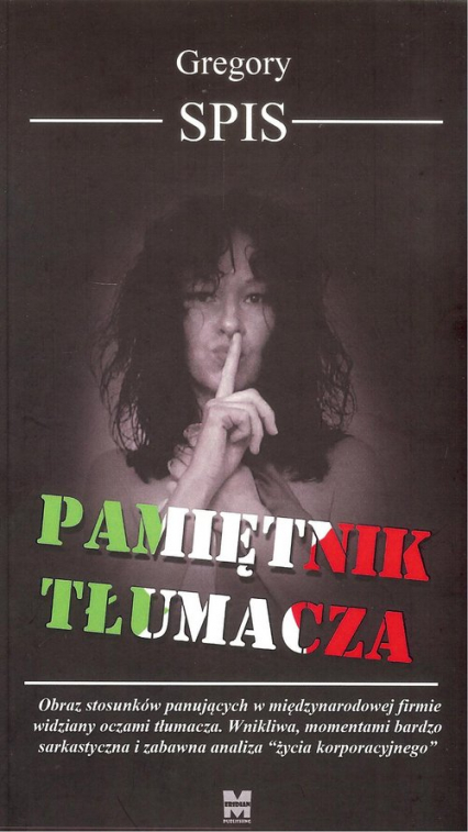 Pamiętnik tłumacza - Gregory Spis | okładka