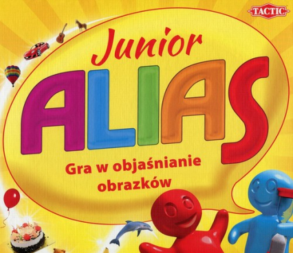 Alias Junior Gra w objaśnianie obrazków -  | okładka