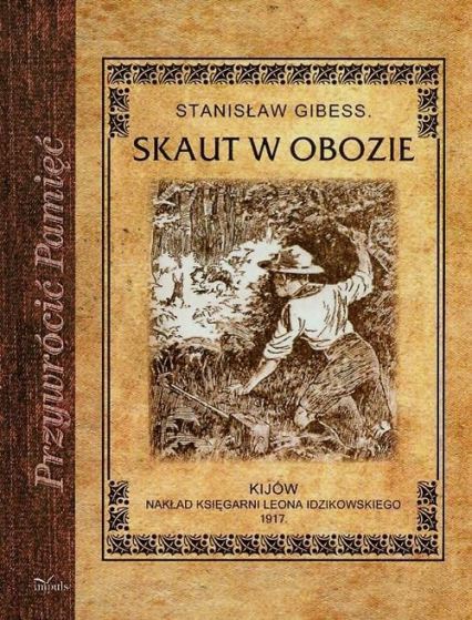 Skaut w obozie - Stanisław Gibess | okładka