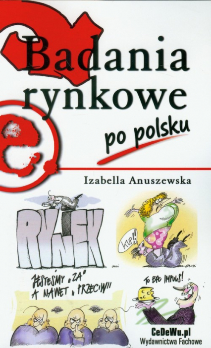 Badania rynkowe po polsku - Izabella Anuszewska | okładka