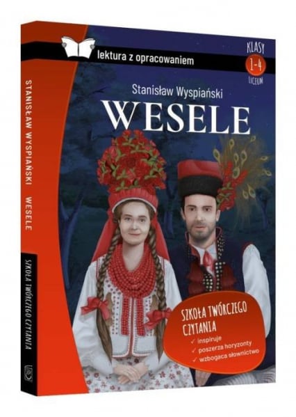 Wesele Lektura z opracowaniem - Stanisław Wyspiański | okładka