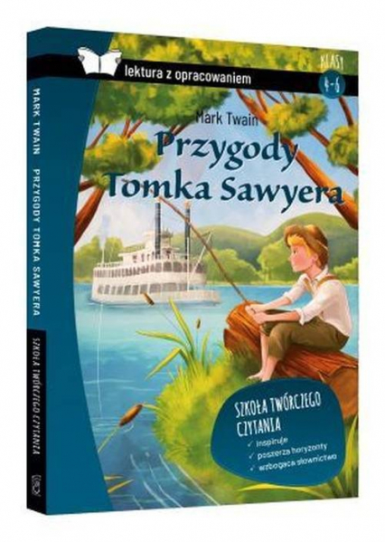 Przygody Tomka Sawyera lektura z opracowaniem / SBM - Mark Twain | okładka