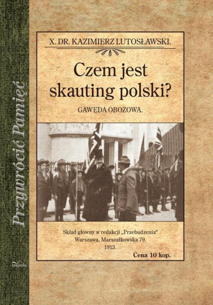 Czem jest skauting polski? Gawęda obozowa - Kazimierz Lutosławski | okładka