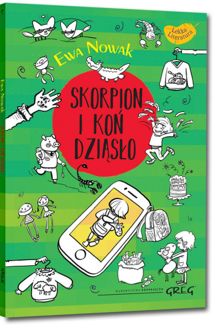 Skorpion i koń Dziąsło - Ewa Nowak | okładka