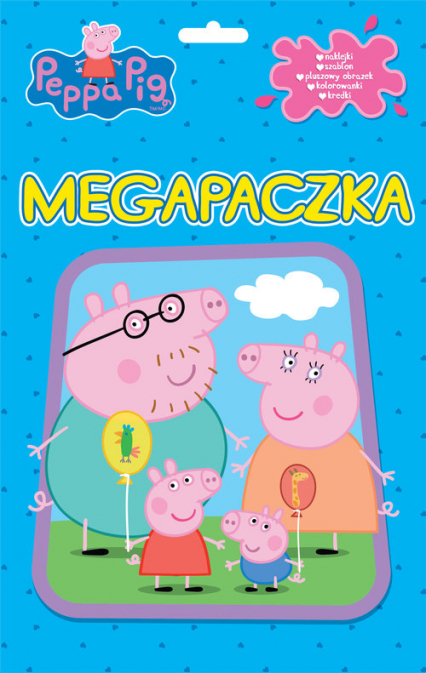 Świnka Peppa Megapaczka część 1 -  | okładka