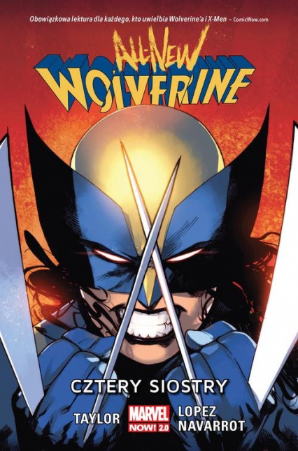All-New Wolverine Cztery siostry - Taylor Tom | okładka