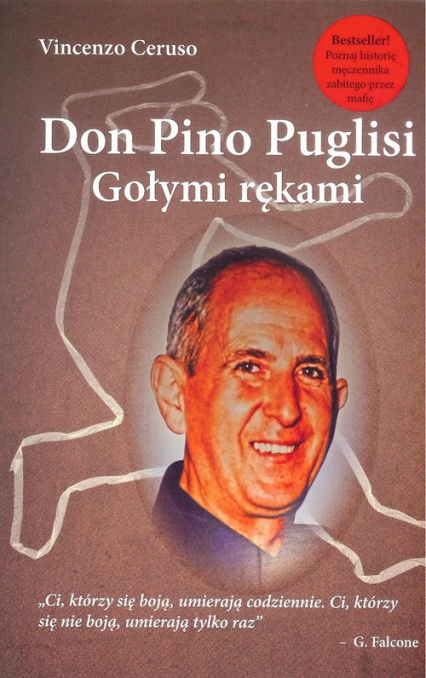Don Pino Puglisi Gołymi rękami - Vincenzo Ceruso | okładka