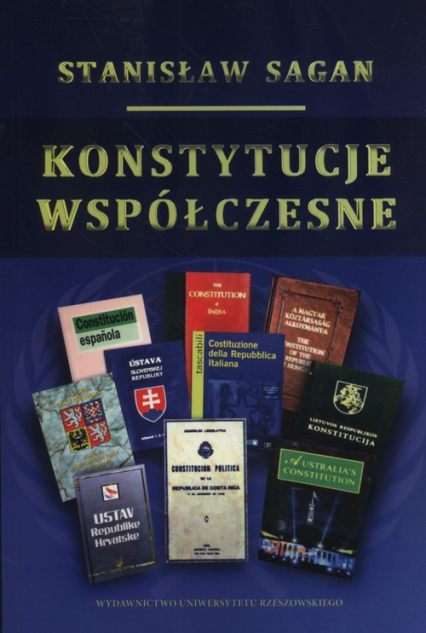 Konstytucje współczesne - Sagan Stanisław | okładka