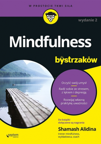 Mindfulness dla bystrzaków - Alidina Shamash | okładka