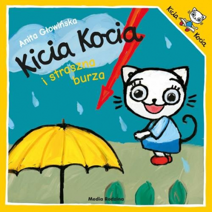 Kicia Kocia i straszna burza - Anita Głowińska | okładka