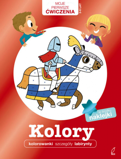 Moje pierwsze ćwiczenia Kolory - | okładka