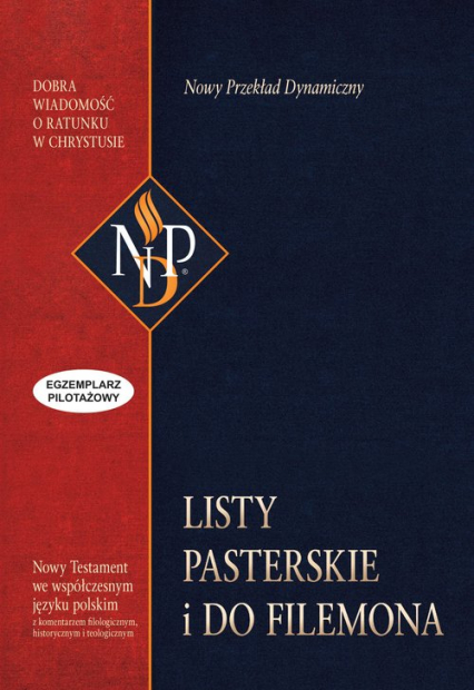 Listy Pasterskie i do Filemona - | okładka